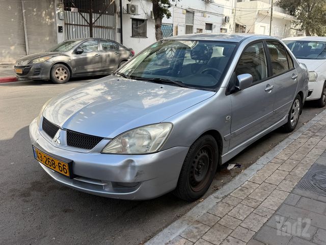 מודעת רכב מיצובישי לנסר