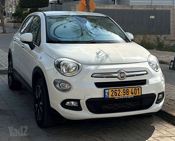 מודעת רכב פיאט 500X