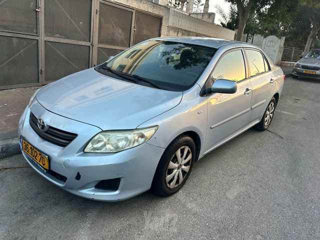 מודעת רכב טויוטה קורולה