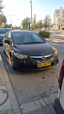 מודעת רכב הונדה סיוויק