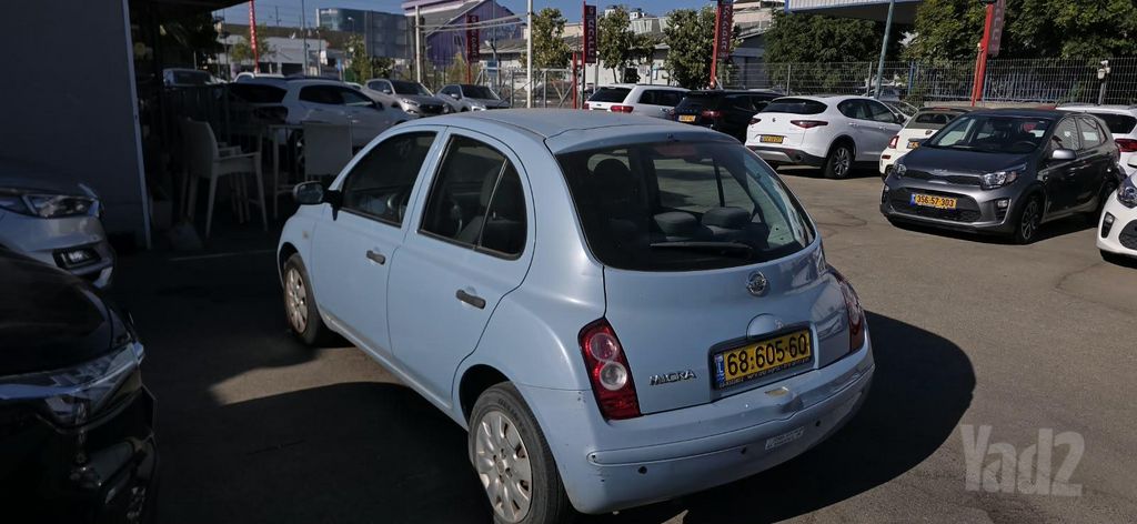 מודעת רכב ניסאן מיקרה