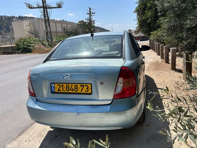 מודעת רכב יונדאי אקסנט i25