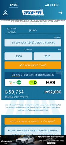 מודעת רכב קיה סטוניק