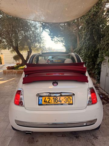 מודעת רכב פיאט 500