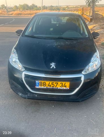 מודעת רכב פיג'ו 208