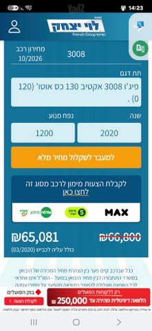 פיג'ו 3008