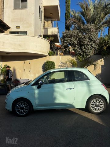 מודעת רכב פיאט 500