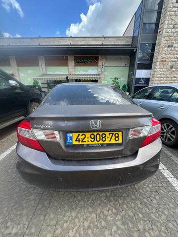 מודעת רכב הונדה סיוויק