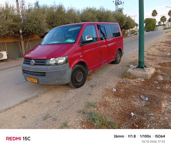 מודעת רכב פולקסווגן טרנספורטר