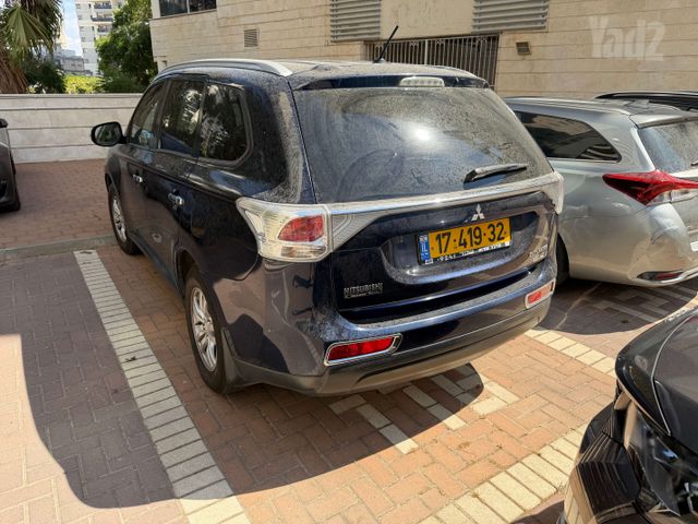 מודעת רכב מיצובישי אאוטלנדר