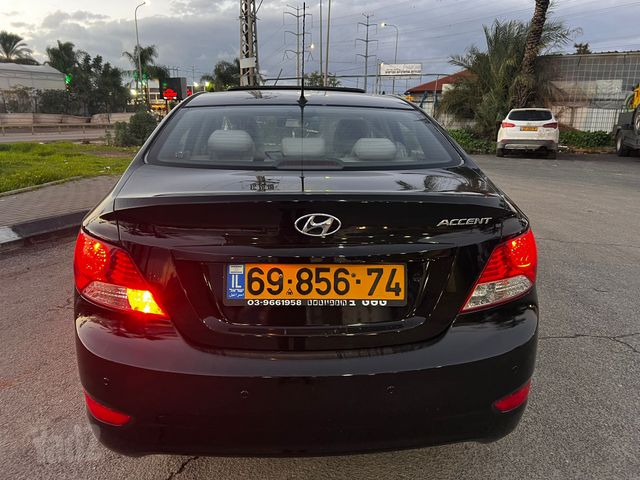 מודעת רכב יונדאי אקסנט i25