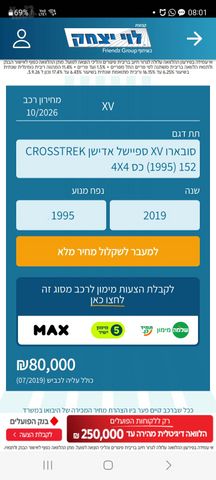סובארו XV