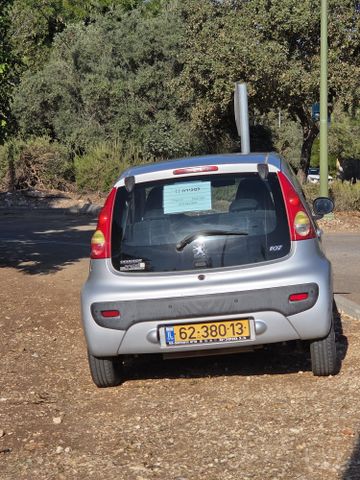 מודעת רכב פיג'ו 107