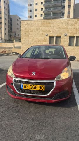 מודעת רכב פיג'ו 208