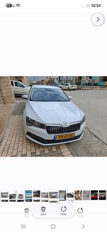 מודעת רכב סקודה סופרב