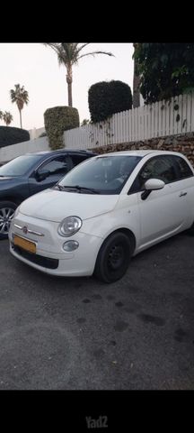 מודעת רכב פיאט 500