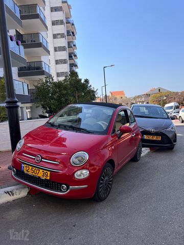 מודעת רכב פיאט 500