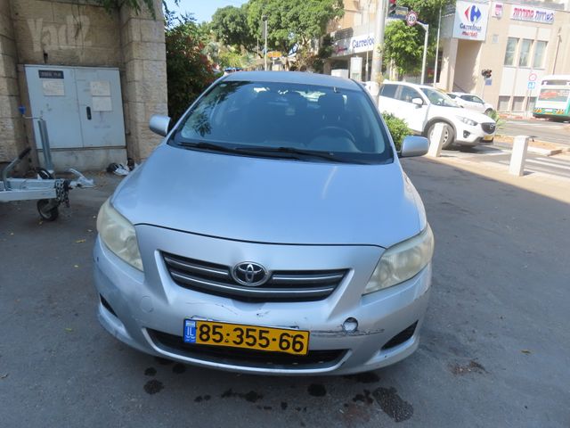 מודעת רכב טויוטה קורולה