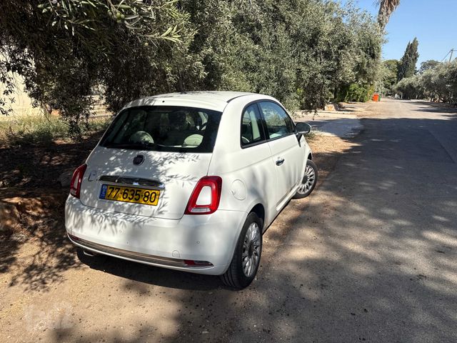 מודעת רכב פיאט 500