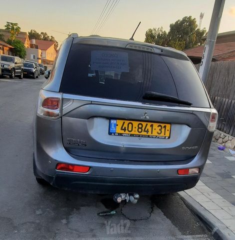 מודעת רכב מיצובישי אאוטלנדר
