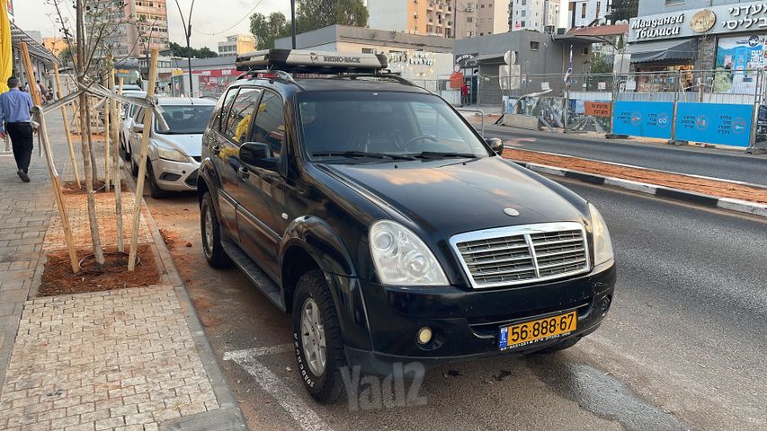 מודעת רכב סאנגיונג רקסטון