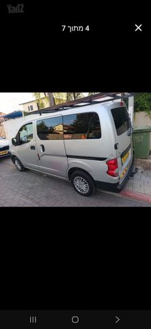 מודעת רכב ניסאן NV200