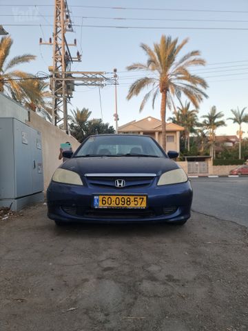 מודעת רכב הונדה סיוויק