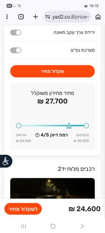 מודעת רכב סקודה ראפיד