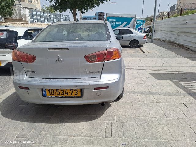 מודעת רכב מיצובישי לנסר