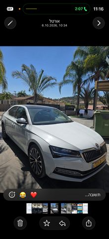 מודעת רכב סקודה סופרב