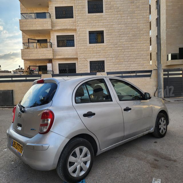 מודעת רכב ניסאן מיקרה
