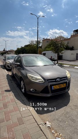מודעת רכב פורד פוקוס