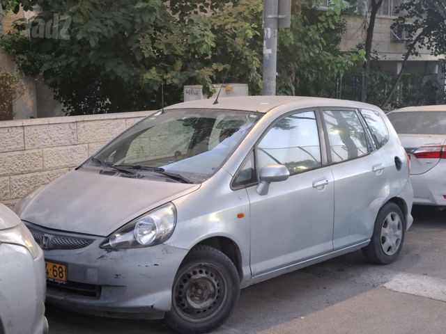 מודעת רכב הונדה ג'אז 