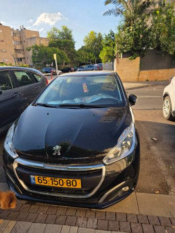 מודעת רכב פיג'ו 208