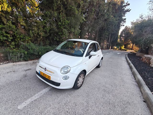 מודעת רכב פיאט 500