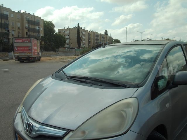 מודעת רכב הונדה ג'אז