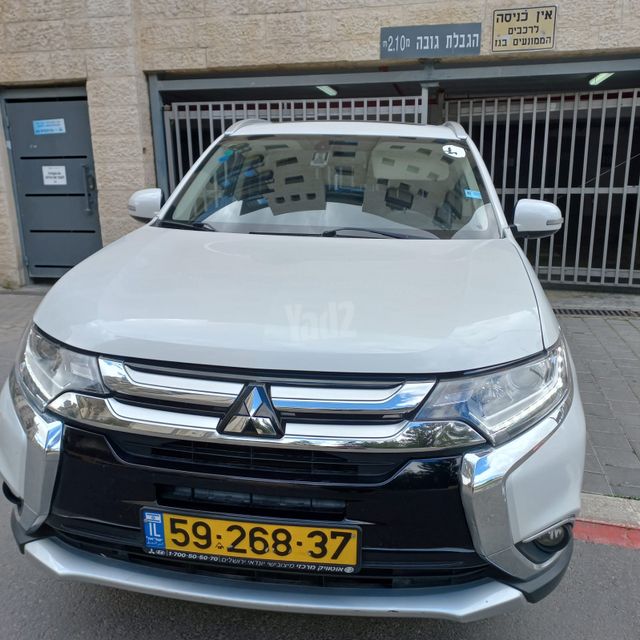 מודעת רכב מיצובישי אאוטלנדר