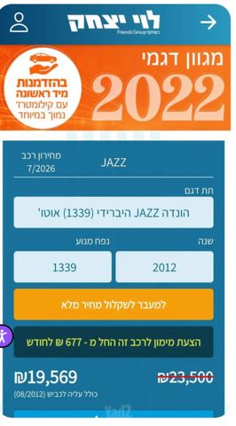 הונדה ג'אז