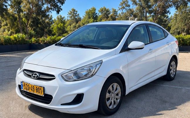 מודעת רכב יונדאי אקסנט i25