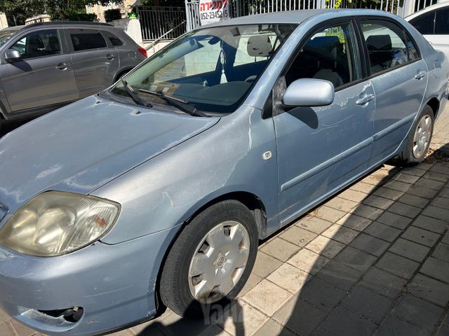 מודעת רכב טויוטה קורולה