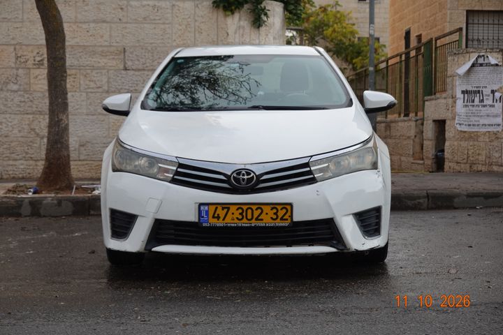 מודעת רכב טויוטה קורולה