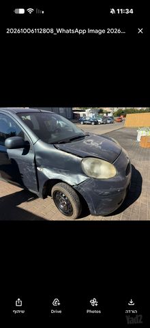מודעת רכב ניסאן מיקרה