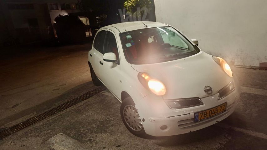 מודעת רכב ניסאן מיקרה