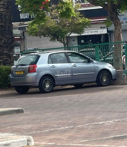 מודעת רכב טויוטה קורולה