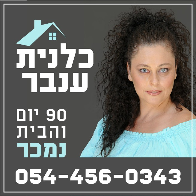 לוגו סוכנות התיווך כלנית ענבר 90 יום והנכס נמכר