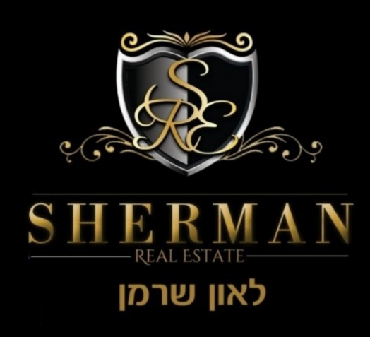 לוגו סוכנות התיווך SHERMAN  -שרמן נכסים
