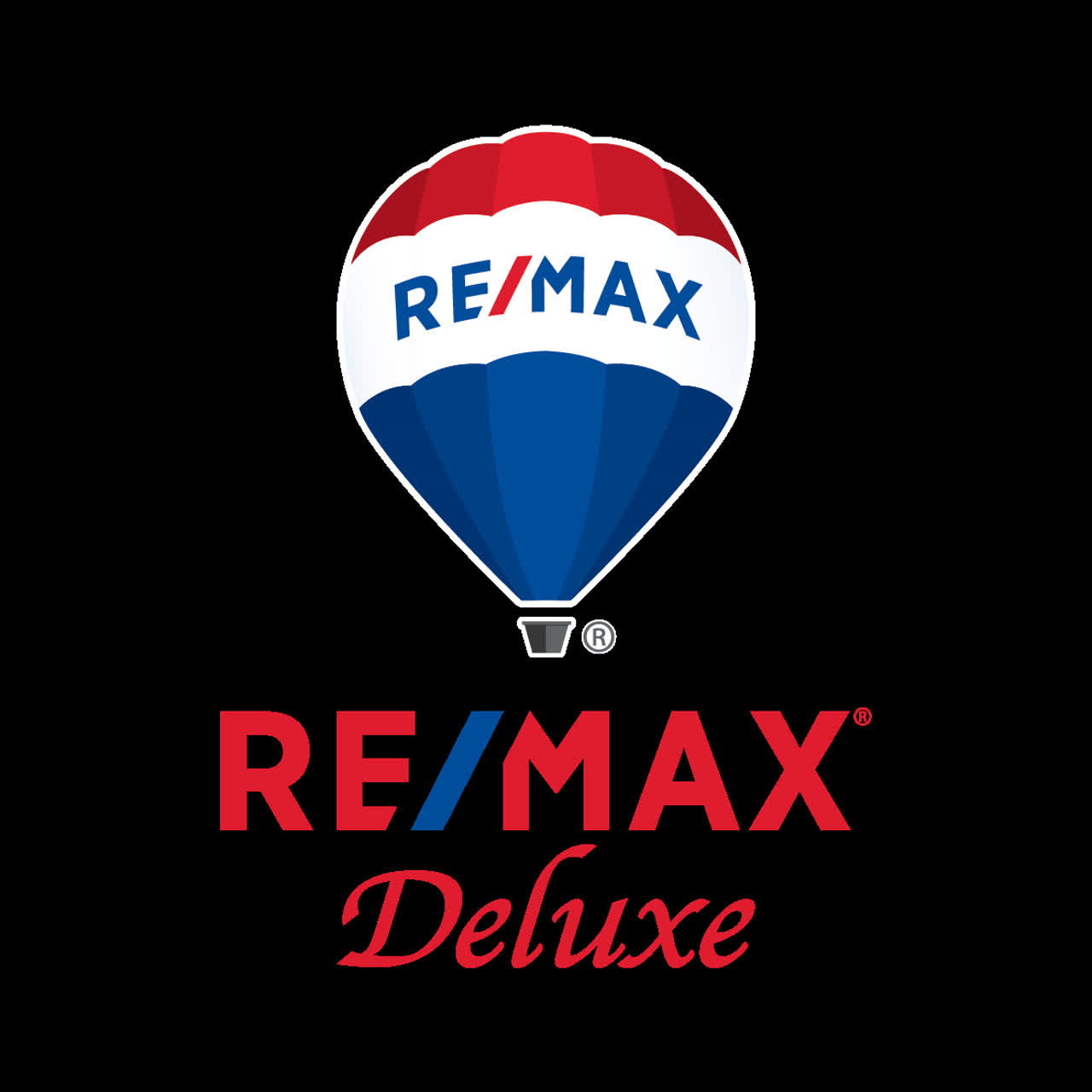 לוגו סוכנות התיווך Re/max deluxe