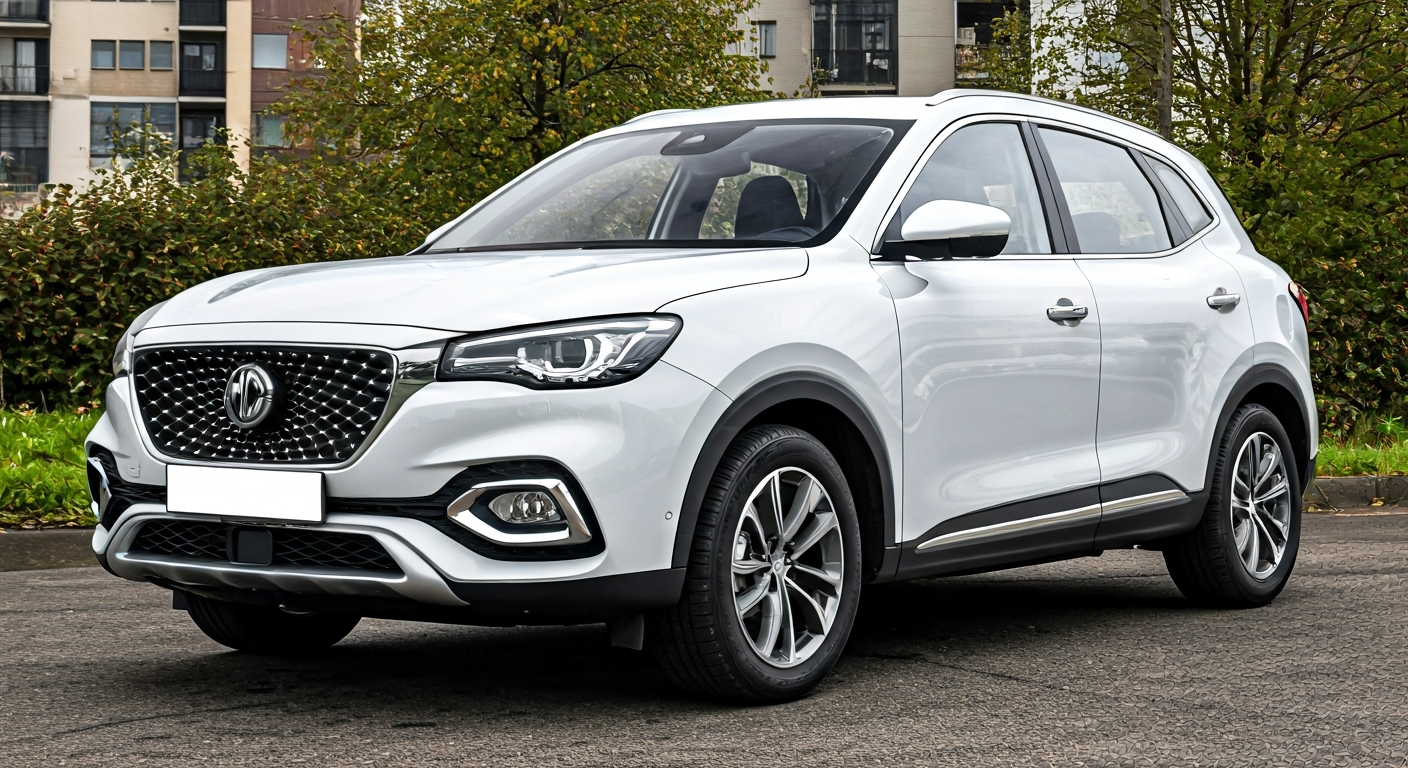 מודעת רכב אם ג'י EHS PHEV