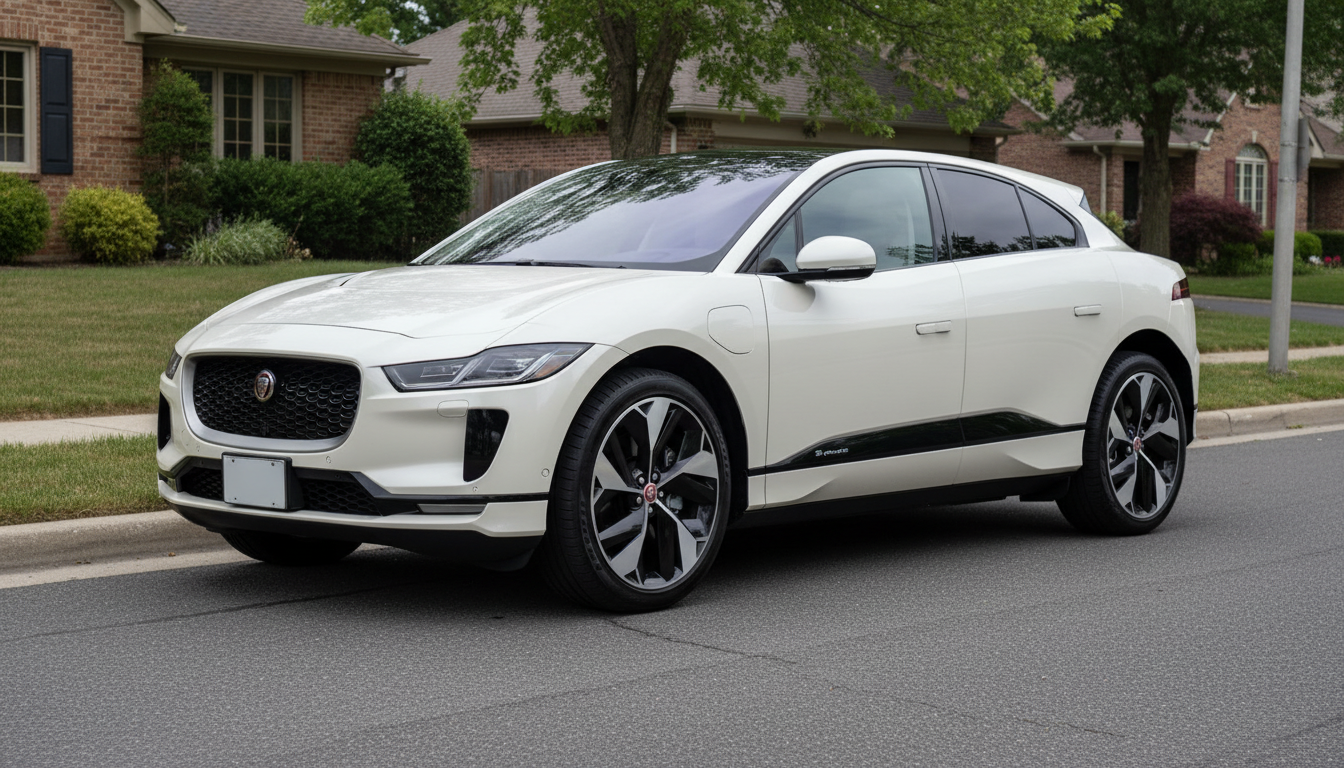מודעת רכב יגואר I-Pace