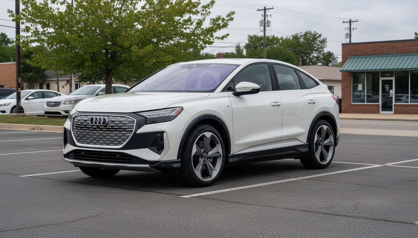 מודעת רכב אאודי Q4 e-tron